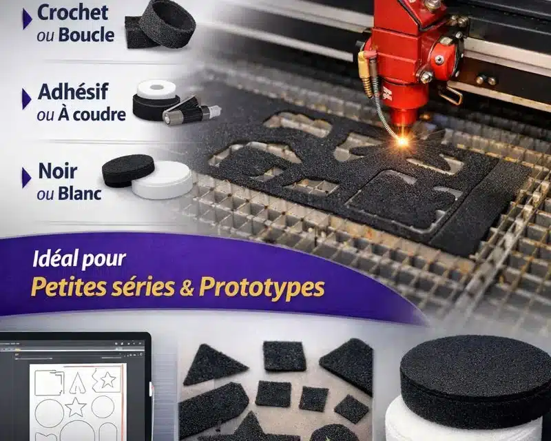 Découpe laser Velcro